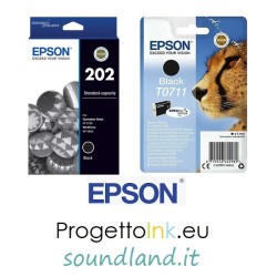 ORIGINAL Epson Nastro BiancosuKhaki LK-5QWJ C53S672089
