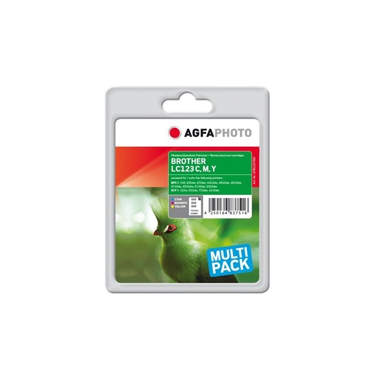 Agfa Photo APB123TRID LC123C,M,Y