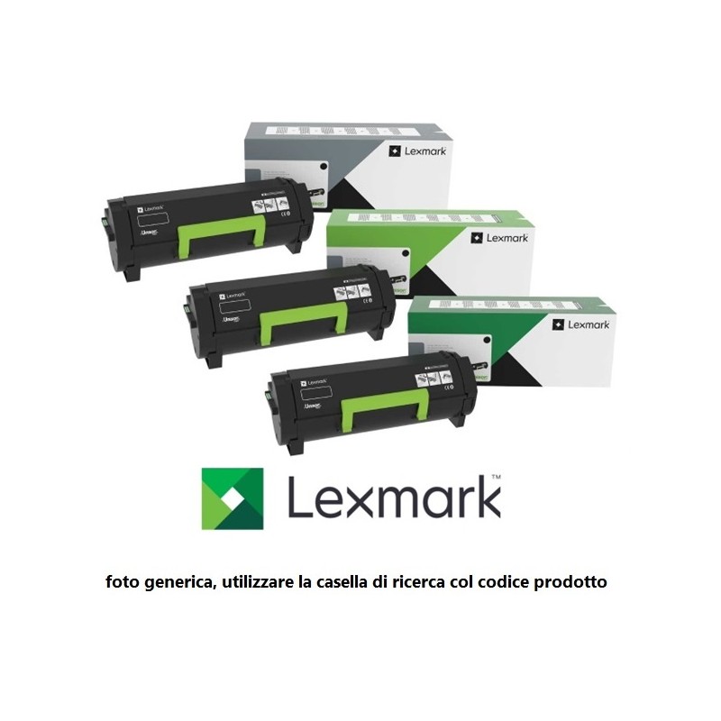 ORIGINAL Lexmark toner nero 502U 50F2U00 ~20000 Seiten cartuccia di stampa riutilizzabile