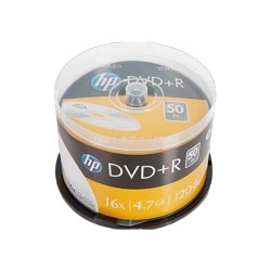 ORIGINAL HP Accessori per computer DME00026 DVD-R 4.7GB/120Min/16x Cakebox (10 Disc)