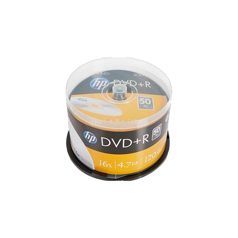 ORIGINAL HP Accessori per computer DME00026 DVD-R 4.7GB/120Min/16x Cakebox (10 Disc)