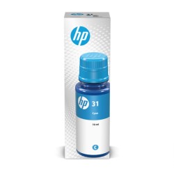 ORIGINAL HP Cartuccia d'inchiostro ciano 1VU26AE 31 ~8000 Seiten 70ml