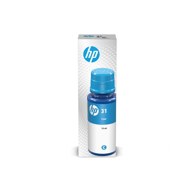 ORIGINAL HP Cartuccia d'inchiostro ciano 1VU26AE 31 ~8000 Seiten 70ml
