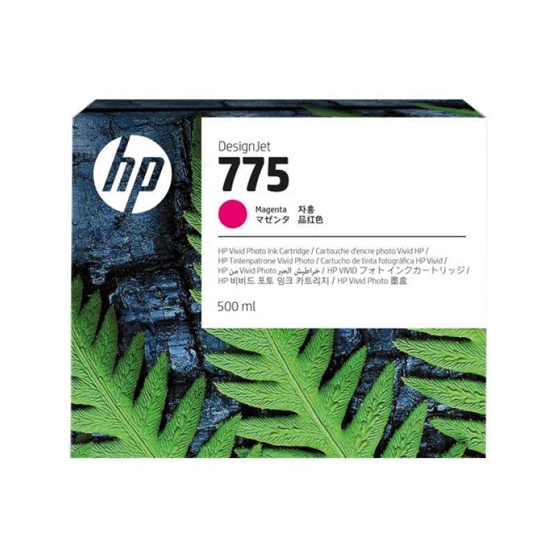 ORIGINAL HP Cartuccia d'inchiostro magenta 1XB18A 775 500ml Cartuccia di inchiostro magenta HP 775 da 500 ml