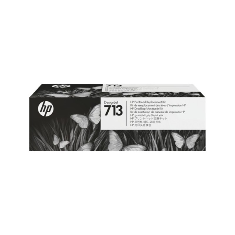 ORIGINAL HP Testina per stampa nero / ciano / magenta / giallo 3ED58A 713