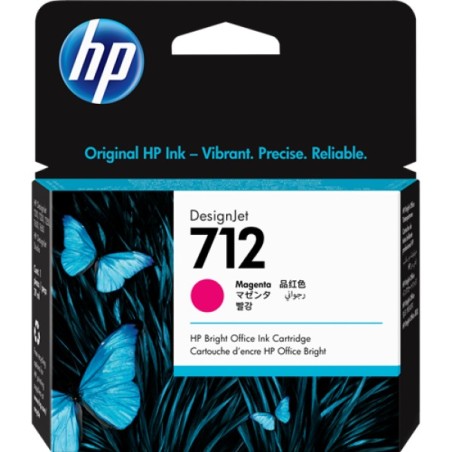ORIGINAL HP Cartuccia d'inchiostro magenta 3ED68A 712 29ml