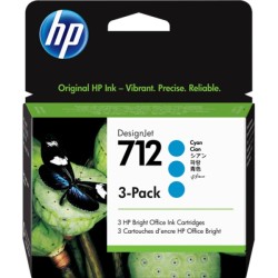 ORIGINAL HP Multipack ciano 3ED77A 712