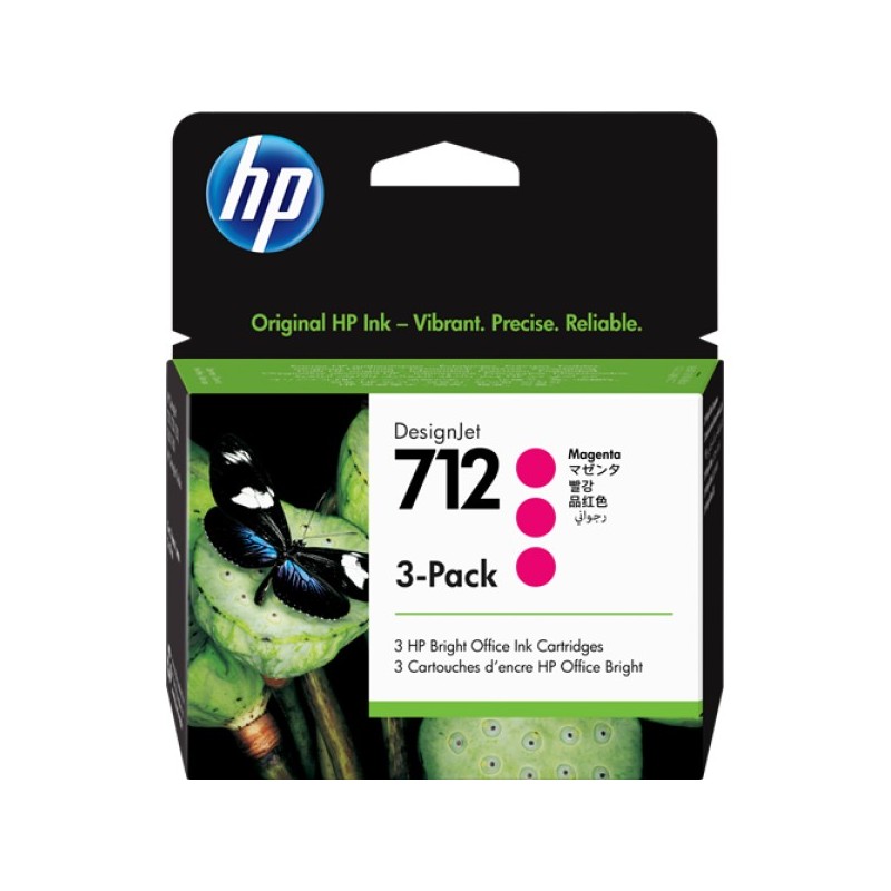 ORIGINAL HP Multipack magenta 3ED78A 712