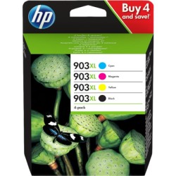 ORIGINAL HP Multipack nero / ciano / magenta / giallo 3HZ51AE MCVP 01 903 XL