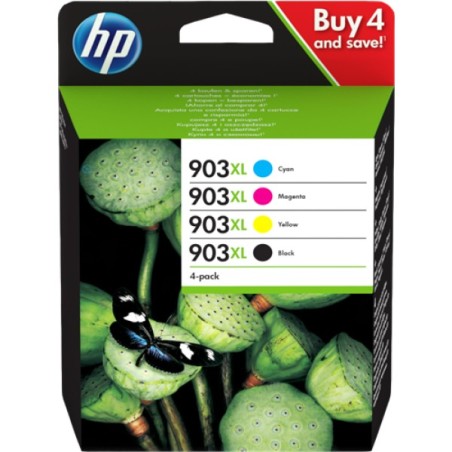 ORIGINAL HP Multipack nero / ciano / magenta / giallo 3HZ51AE MCVP 01 903 XL