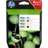 ORIGINAL HP Multipack nero / ciano / magenta / giallo 3HZ51AE MCVP 01 903 XL