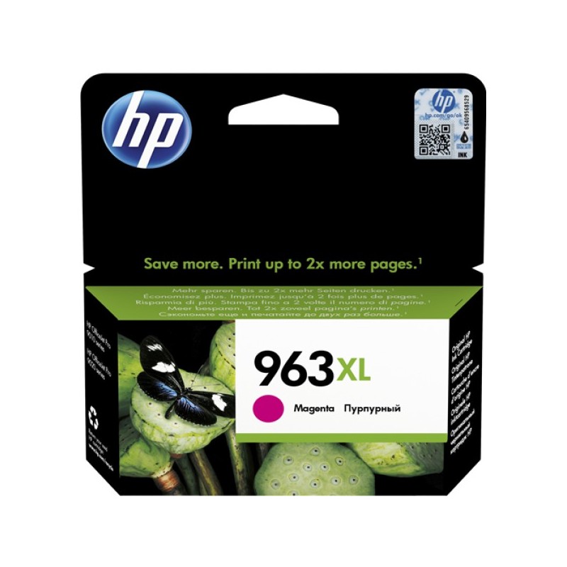 ORIGINAL HP Cartuccia d'inchiostro magenta 3JA28AE 963 XL ~1600 Seiten