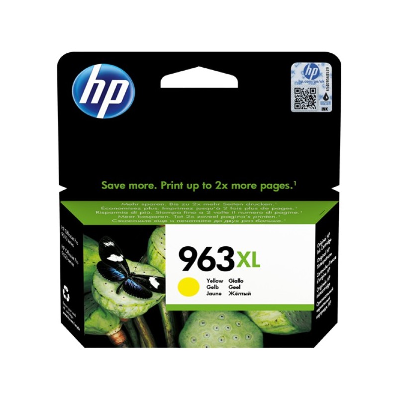 ORIGINAL HP Cartuccia d'inchiostro giallo 3JA29AE 963 XL ~1600 Seiten