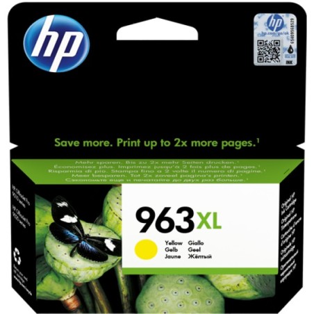 ORIGINAL HP Cartuccia d'inchiostro giallo 3JA29AE 963 XL ~1600 Seiten