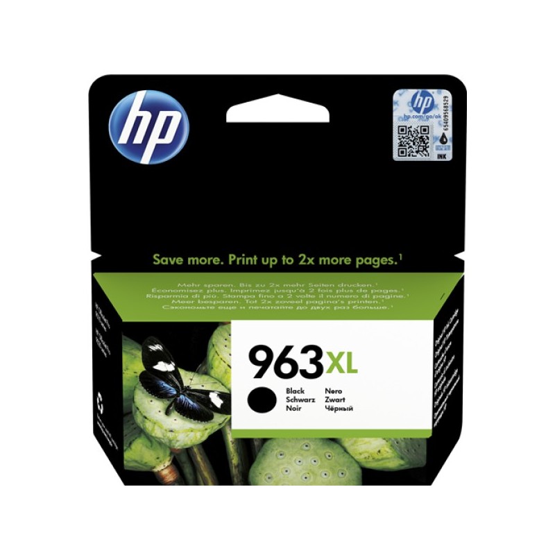 ORIGINAL HP Cartuccia d'inchiostro nero 3JA30AE 963 XL ~2000 Seiten