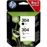 ORIGINAL HP Multipack nero / differenti colori 3JB05AE 304