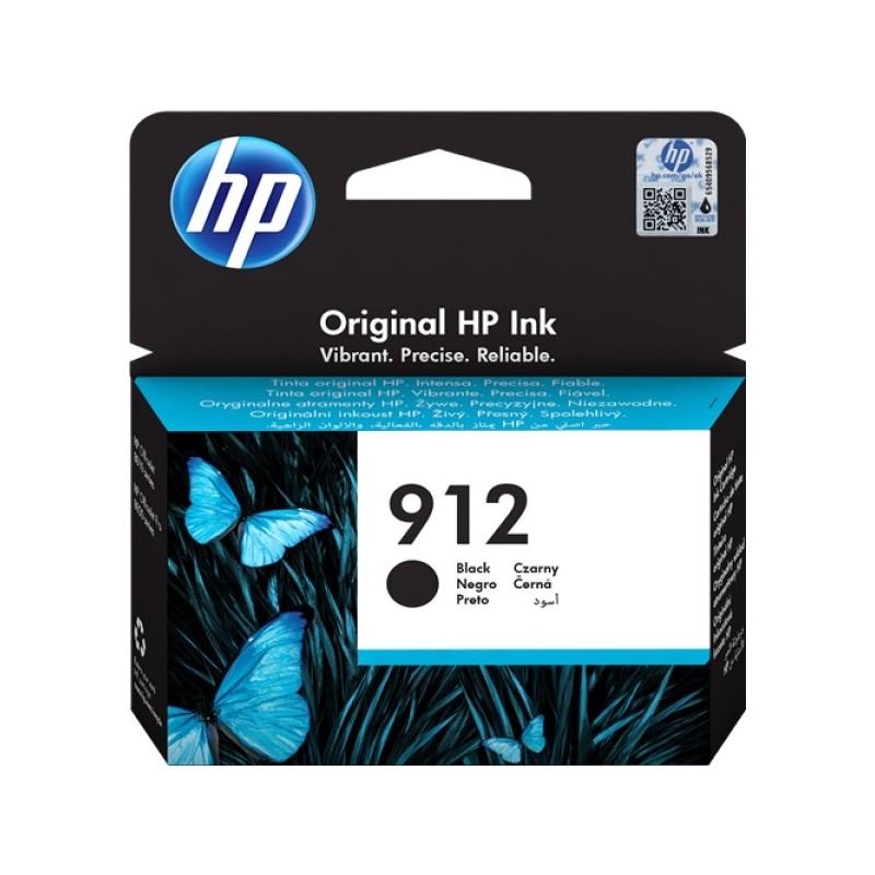 ORIGINAL HP Cartuccia d'inchiostro nero 3YL80AE 912 ~300 Seiten