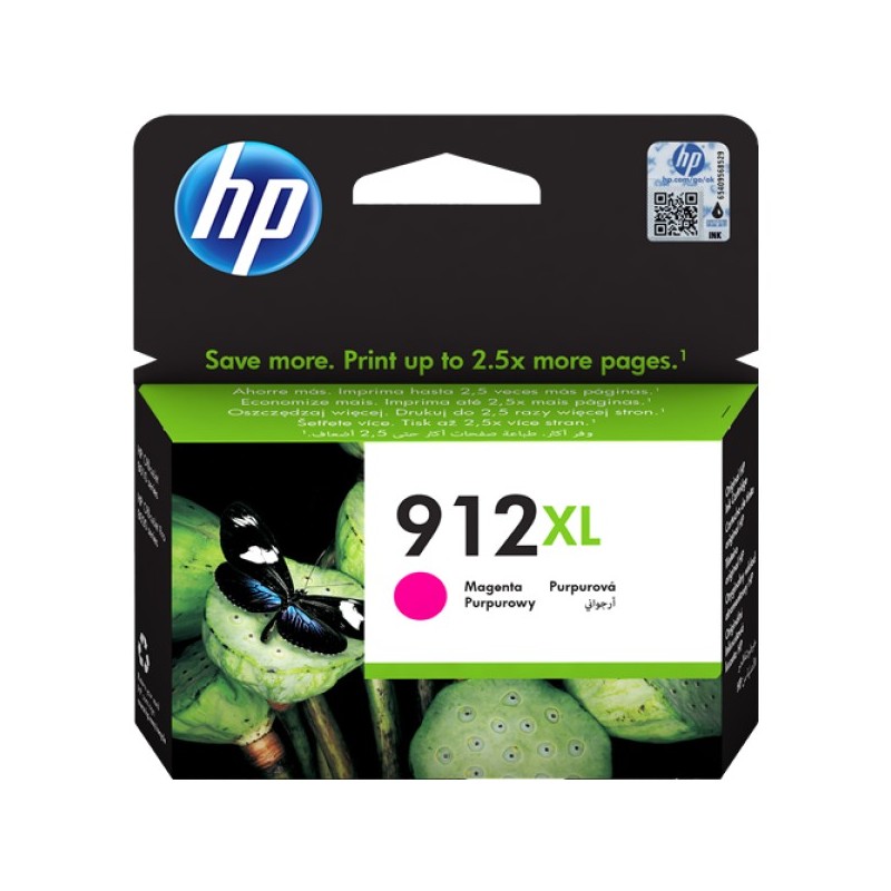 ORIGINAL HP Cartuccia d'inchiostro magenta 3YL82AE 912 XL ~825 Seiten