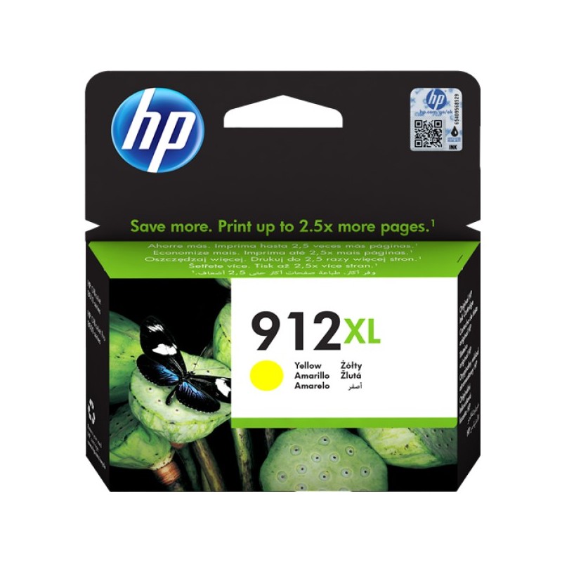 ORIGINAL HP Cartuccia d'inchiostro giallo 3YL83AE 912 XL ~825 Seiten