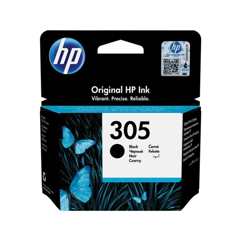 ORIGINAL HP Cartuccia d'inchiostro nero 3YM61AE 305 ~120 Seiten