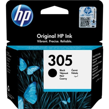 ORIGINAL HP Cartuccia d'inchiostro nero 3YM61AE 305 ~120 Seiten