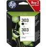 ORIGINAL HP Multipack nero / differenti colori 3YM92AE 303