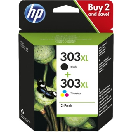 ORIGINAL HP Multipack nero / differenti colori 3YN10AE MCVP 303XL