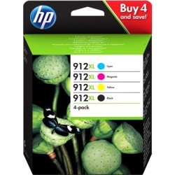 ORIGINAL HP Multipack nero / ciano / magenta / giallo 3YP34AE MCVP 912 XL