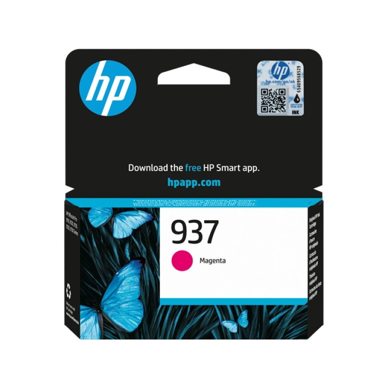 ORIGINAL HP Cartuccia d'inchiostro magenta 4S6W3NE 937 ~800 Seiten Cartuccia di inchiostro magenta originale HP 937