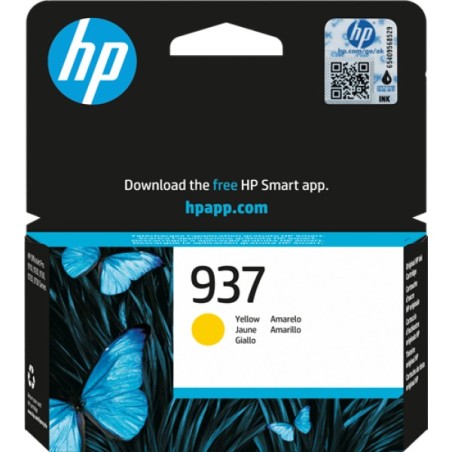 ORIGINAL HP Cartuccia d'inchiostro giallo 4S6W4NE 937 ~800 Seiten Cartuccia di inchiostro giallo originale HP 937