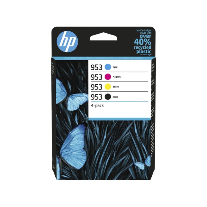 ORIGINAL HP Multipack nero / ciano / magenta / giallo 6ZC69AE 953