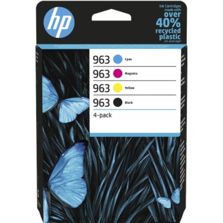 ORIGINAL HP Multipack nero / ciano / magenta / giallo 6ZC70AE 963