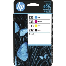 ORIGINAL HP Multipack nero / ciano / magenta / giallo 6ZC71AE 932 / 933