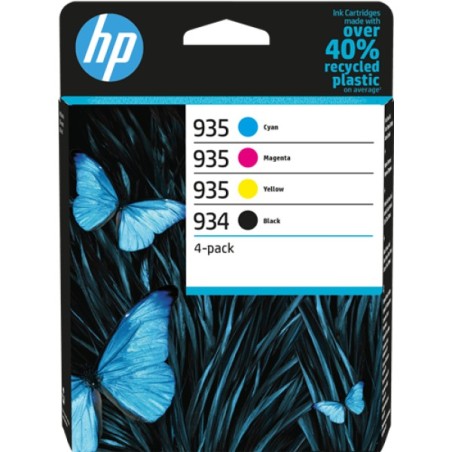 ORIGINAL HP Multipack nero / ciano / magenta / giallo 6ZC72AE 934 / 935
