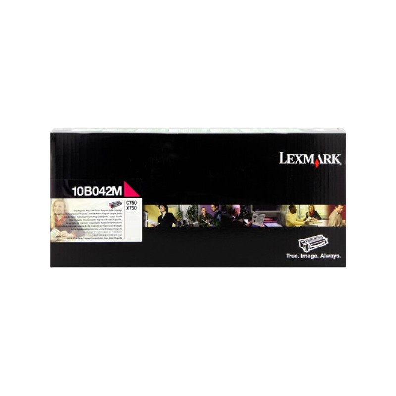 ORIGINAL Lexmark toner magenta 10B042M ~15000 Seiten
