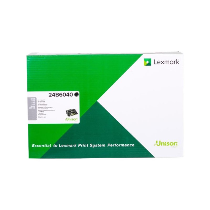 ORIGINAL Lexmark Tamburo nero 24B6040 M1140 ~60000 Seiten
