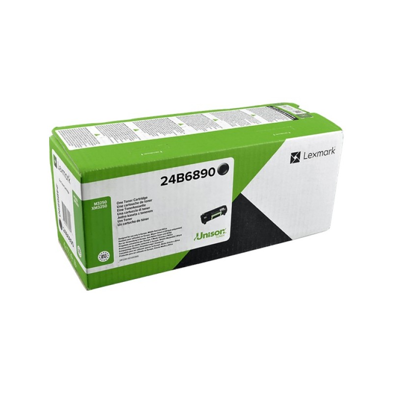 ORIGINAL Lexmark toner nero 24B6890 M/XM3250 ~21000 Seiten