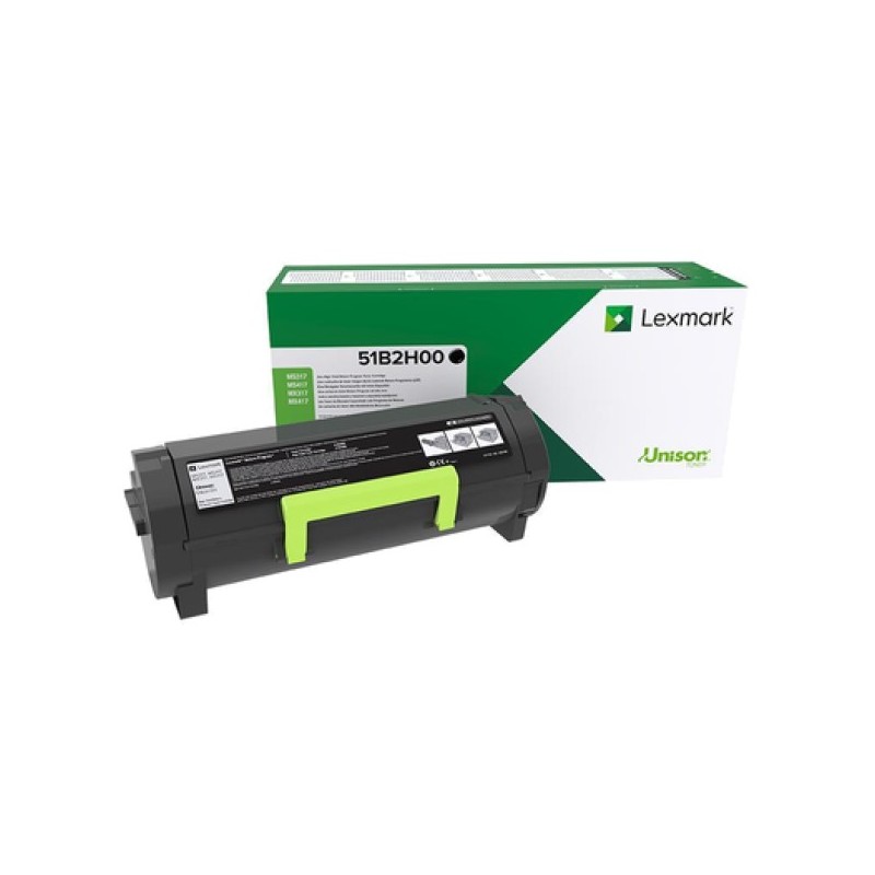 ORIGINAL Lexmark toner nero 51B2H00 MS/MX417/517/617 ~8500 Seiten