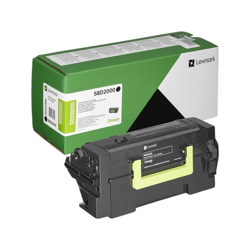 ORIGINAL Lexmark toner nero 58D2000 MS/MX725/822/826 ~7500 Seiten