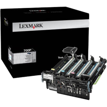 ORIGINAL Lexmark Tamburo nero / differenti colori 70C0P00 700P ~40000 Seiten