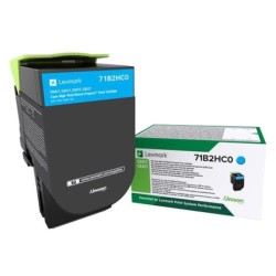 ORIGINAL Lexmark toner ciano 71B2HC0 CS/CX417/517 ~3500 Seiten