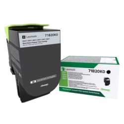 ORIGINAL Lexmark toner nero 71B20K0 CS/CX317/417/517 ~3000 Seiten