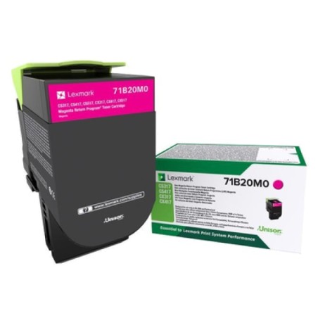 ORIGINAL Lexmark toner magenta 71B20M0 CS/CX317/417/517 ~2300 Seiten