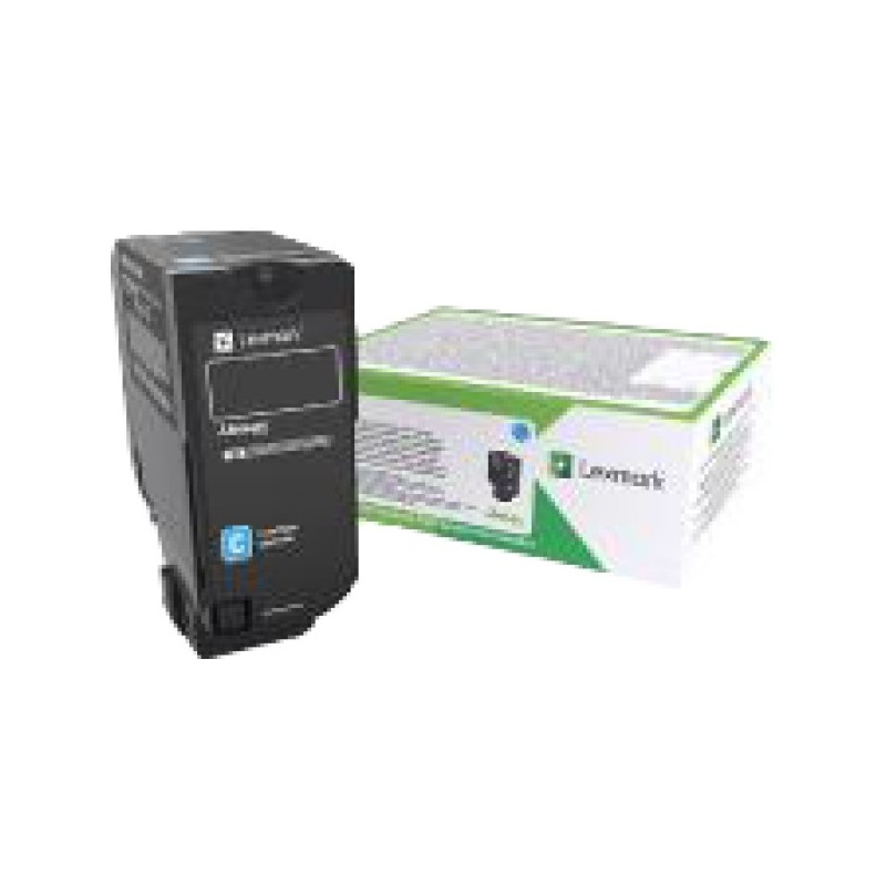 ORIGINAL Lexmark toner ciano 74C2HCE CS/CX725 ~12000 Seiten