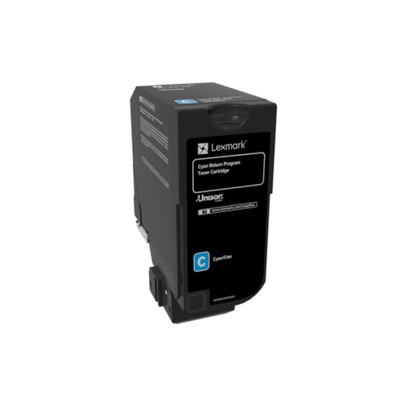 ORIGINAL Lexmark toner ciano 74C20C0 CS/CX725 ~3000 Seiten
