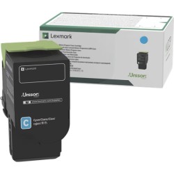 ORIGINAL Lexmark toner ciano 78C2XC0 CS/CX421 ~5000 Seiten