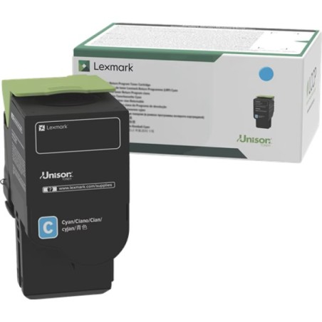 ORIGINAL Lexmark toner ciano 78C2XC0 CS/CX421 ~5000 Seiten