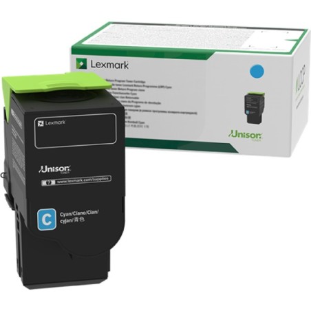 ORIGINAL Lexmark toner ciano 78C20C0 CS/CX421 ~1400 Seiten