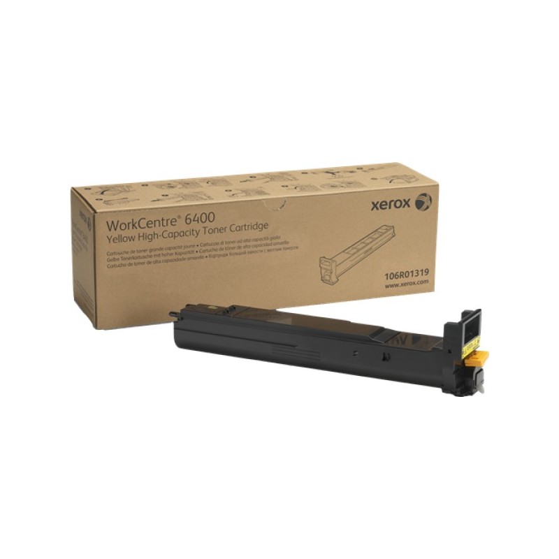 ORIGINAL Xerox toner giallo 106R01319 WorkCentre 6400 ~16500 Seiten alta capacità