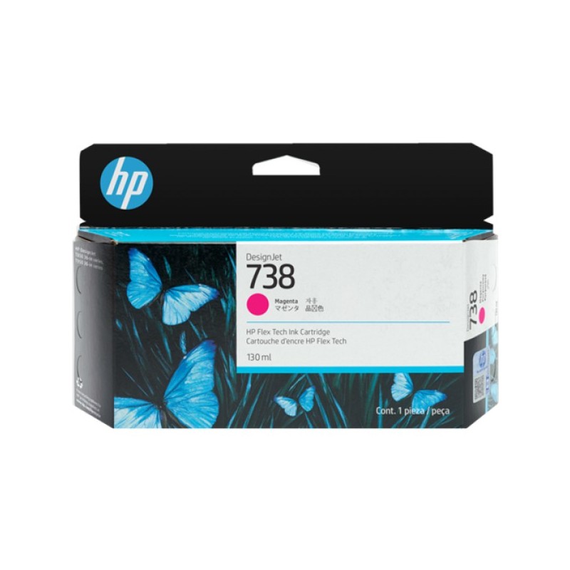 ORIGINAL HP Cartuccia d'inchiostro magenta 498N6A 738 130ml